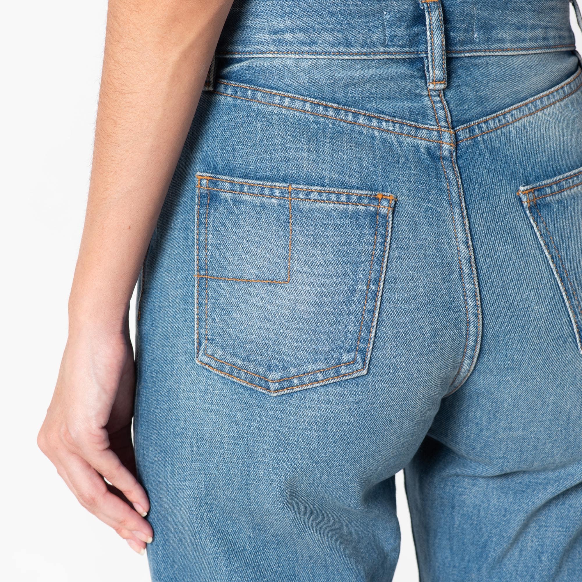 Model D High-Rise Straight Jeans