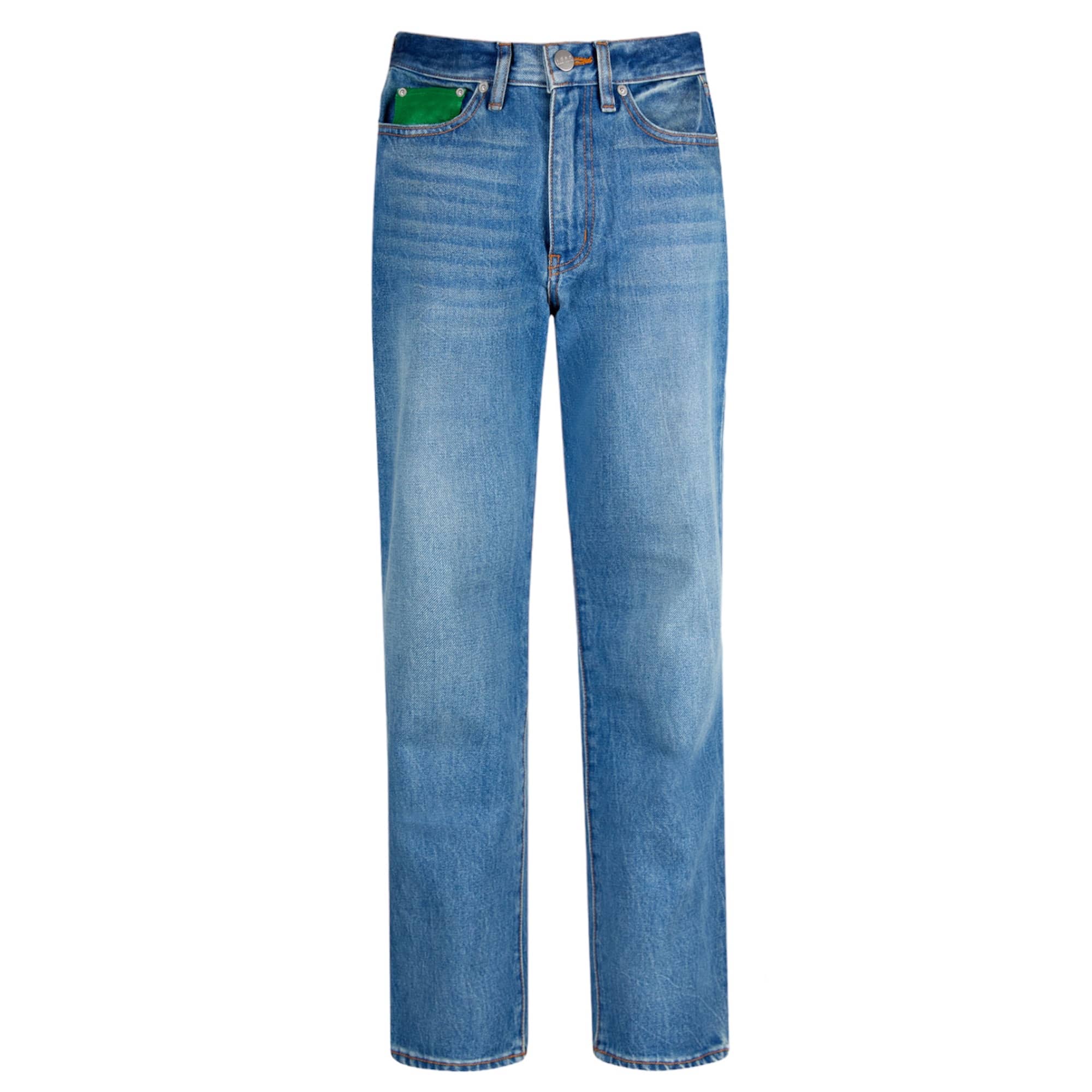 Model D High-Rise Straight Jeans